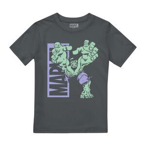 Hulk Childrens/Kids Reach T-Shirt / Charcoal